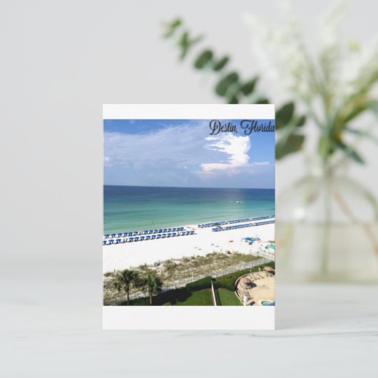 Destin, Florida Postkarte (Stehend Vorderseite)