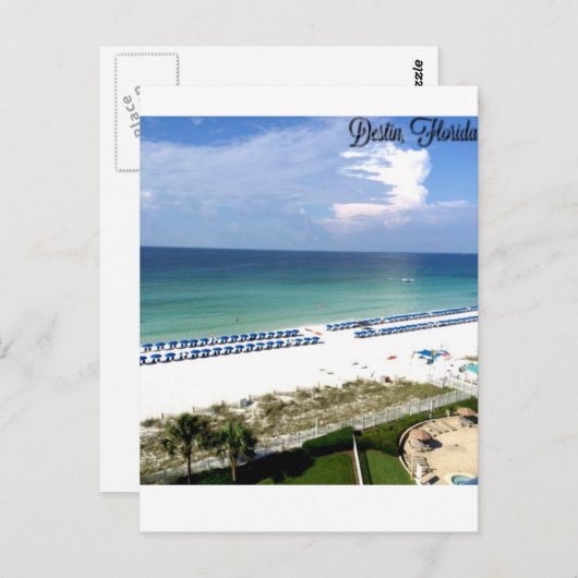 Destin, Florida Postkarte (Vorne/Hinten)
