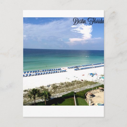 Destin, Florida Postkarte (Vorderseite)