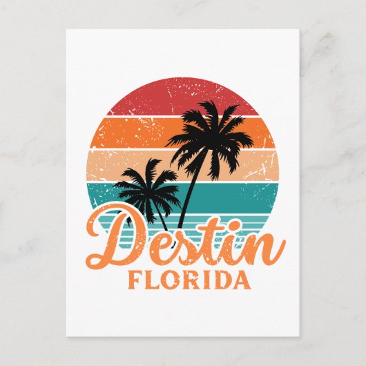 Destin Florida Postkarte (Vorderseite)
