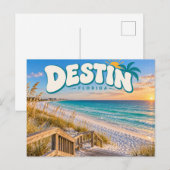 Destin Florida Postkarte (Vorne/Hinten)