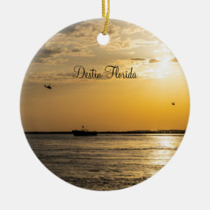Destin Florida Sonnenuntergang Ornament Souvenir