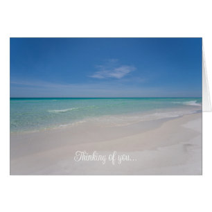 Destin Florida Strand Denk-an-Dich-Karte