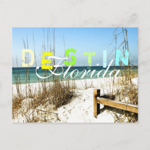 Destin, Florida - Strand Postkarte