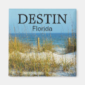 Destin Florida Strandoilette Magnet (Vorne)