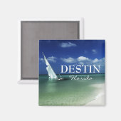 Destin Florida Strandschiff Magnet (Vorderseite/Rückseite)