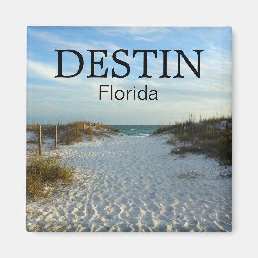 Destin Florida Strandwegmagnet Magnet (Vorne)