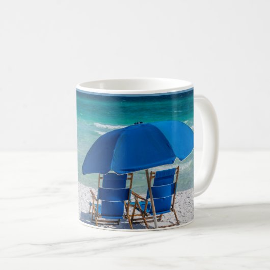 Destin Florida Stühle und klassische Tasse Umbrell (VorderseiteRechts)