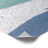 Destin Florida Stühle und Schirmplakat Poster (Ecke)