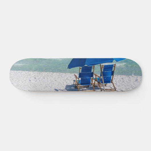 Destin Florida Stühle und Schirmskateboard Skateboard (Horizontal)