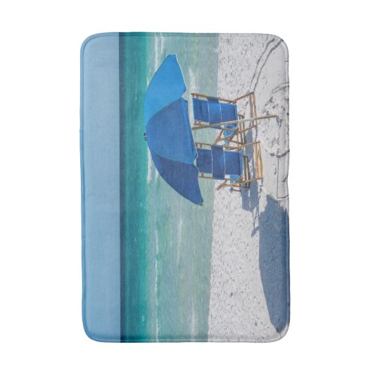 Destin Florida Stühle und Umbrella-Badematte Badematte (Vorderseite Vertikal)