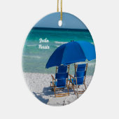 Destin Florida Stühle und Umbrella Circle Ornament (Rechts)