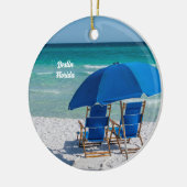 Destin Florida Stühle und Umbrella Circle Ornament (Links)