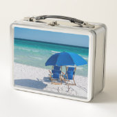Destin Florida Stühle und Umbrella Lunchbox (Vorderseite)