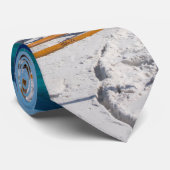 Destin Florida Stühle und Umbrella Neck Tie Krawatte (Gerollt)