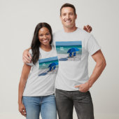 Destin Florida Stühle und Umbrella T - Shirt (Unisex)