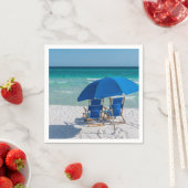 Destin Florida Stühle und Umbrettpapier Napkin Serviette (Beispiel)