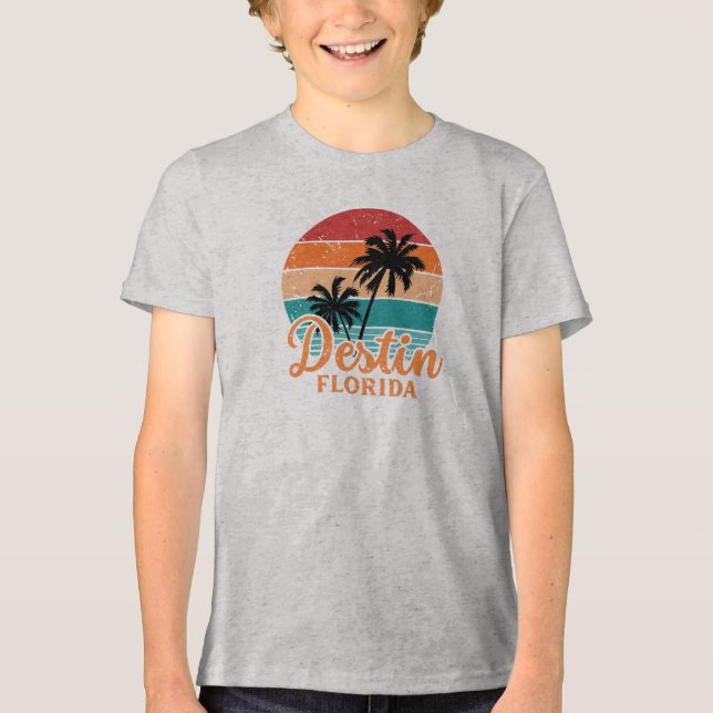 Destin Florida Tri-Blend Shirt (Vorderseite)