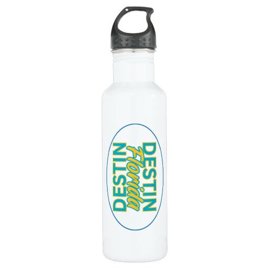 Destin Florida Water Bottle Edelstahlflasche (Vorderseite)