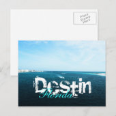 Destin, Forida Harbour Postkarte (Vorne/Hinten)