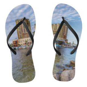 Destin Harbor Boardwalk Flip Flops Badesandalen