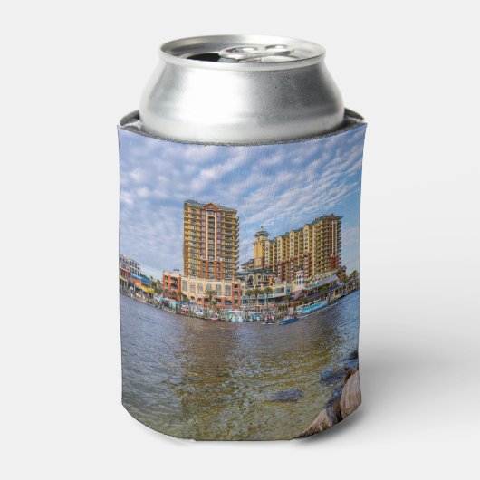 Destin Harbour Boardwalk Can Cooler Dosenkühler (Kanne Vorderseite)