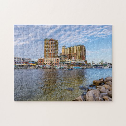 Destin Harbour Boardwalk Jigsaw Puzzle (Horizontal)