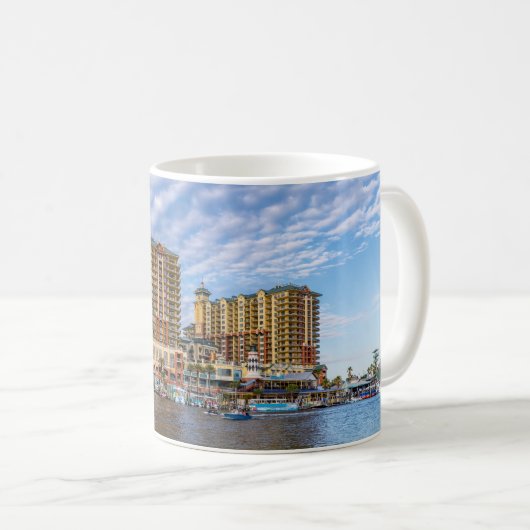 Destin Harbour Boardwalk Klassische Tasse (VorderseiteRechts)