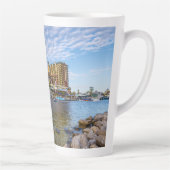 Destin Harbour Boardwalk Latte Tasse (Rechts)