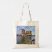 Destin Harbour Boardwalk Tote Bag Tragetasche (Rückseite)