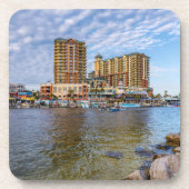 Destin Harbour Boardwalk Untersetzer Set (Vorderseite)