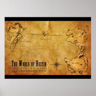 Destin Karte Poster