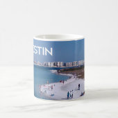 Destin, Strand von Florida und Skyline Kaffeetasse (Mittel)