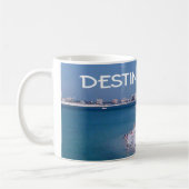 Destin, Strand von Florida und Skyline Kaffeetasse (Links)