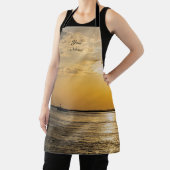 Destin Sunset And Helicopters Apron Schürze (InSitu)