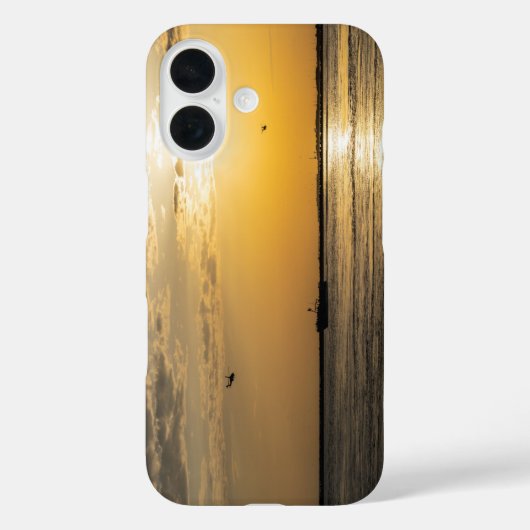Destin Sunset And Helicopters iPhone Case (Rückseite)