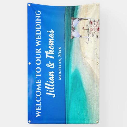 Destination Beach Wedding - Banner (Vertikal)