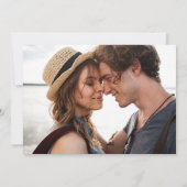 Destination Beach Wedding Foto Save The Date (Rückseite)