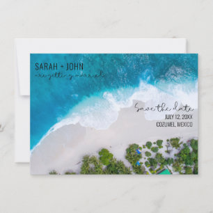 Destination Beach Wedding Foto Save The Date