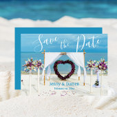 Destination Beach Wedding Save the Date