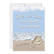 Destination Beach Wedding Save the Date