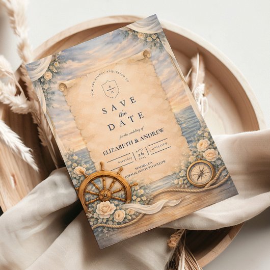 Destination Cruise Wedding Save The Date