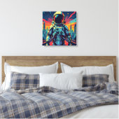 DESTINATION EARTH-18 LEINWANDDRUCK (Insitu (Schlafzimmer))