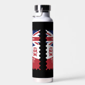 Destination London UK Vacation Trinkflasche (Rechts)