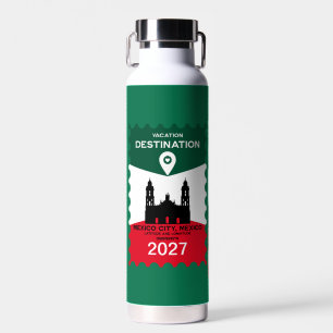 Destination Mexiko Urlaub Geschenk Trinkflasche