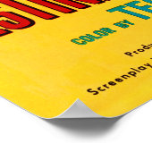 DESTINATION MOON Retro Hollywood Sci Fi Film Movie Poster (Ecke)