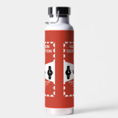 Destination Schweiz Urlaub Geschenk Trinkflasche (Rechts)