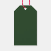 Destination Tropical Greenerenerity Wedding Vielen Geschenkanhänger (Rückseite)