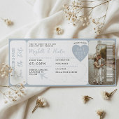  Destination Wedding Boarding Pass Plane Ticket  Magnetkarte