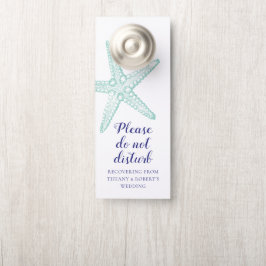 Destination Wedding Door Hanger Do Not Disturb Türanhänger